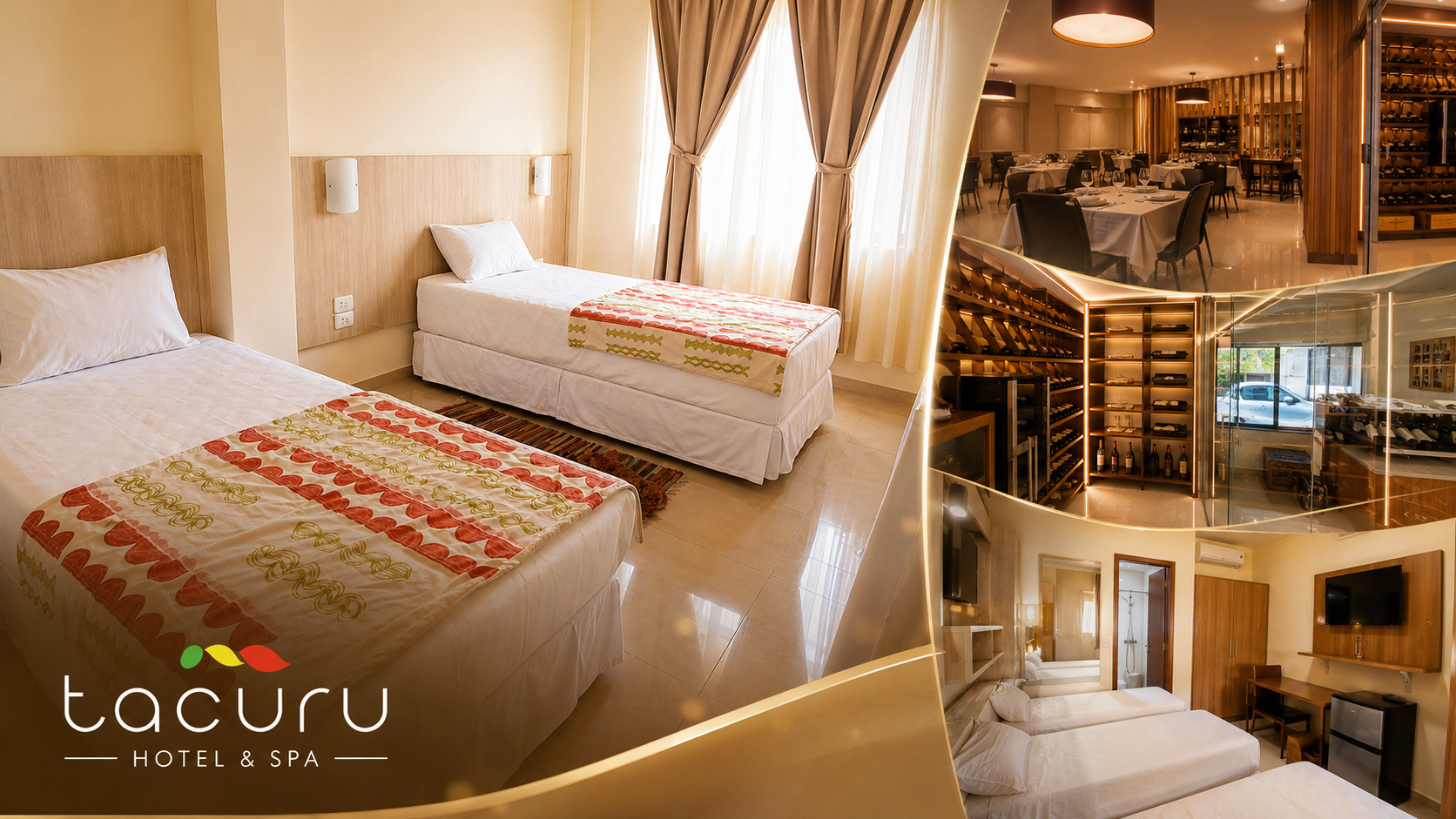 Descubre las Habitaciones y Comodidades de Tacuru Hotel & Spa